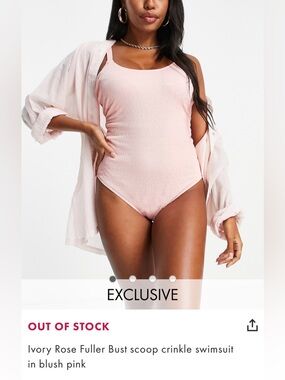 NWT ASOS Pink Swimsuit